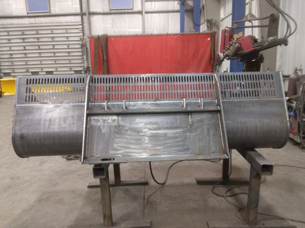 Shop-fabricated livestock/ag equipment