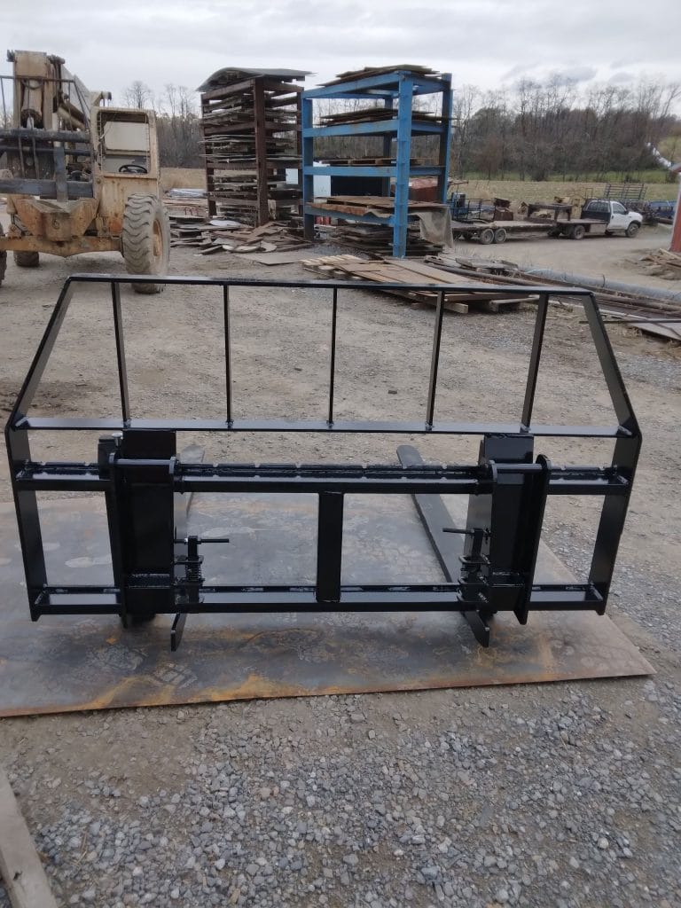 Outdoor fabricated frame
