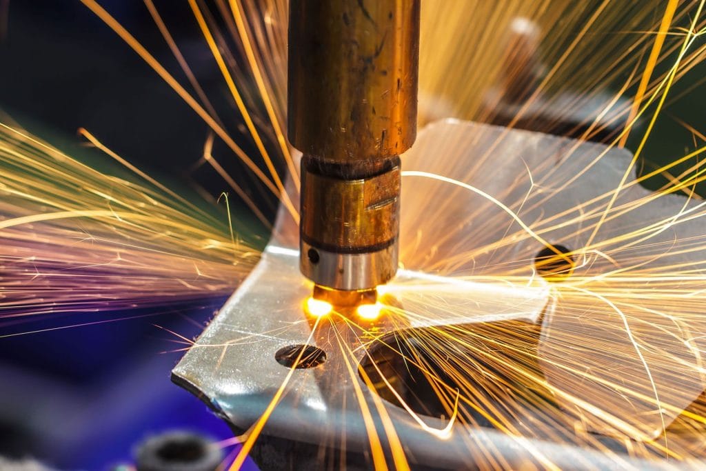 CNC/plasma cutting process